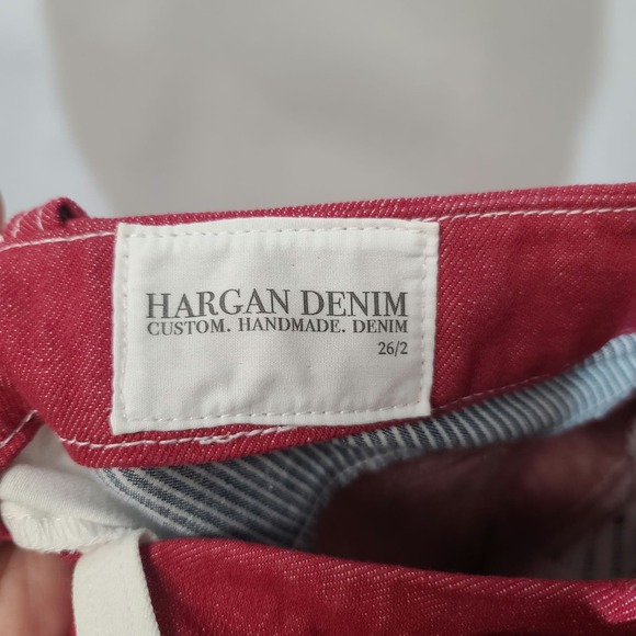 Hargan Denim Patchwork Jeans Size 2 - Picture 5 of 5